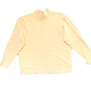 Vintage St. John's Bay Soft Yellow Turtleneck
